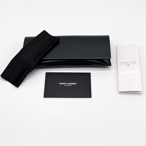 NEW SAINT LAURENT SL M104 001 BLACK SLM104 001 WOMEN SUNGLASSES SAINT LAURENT - Picture 12 of 12